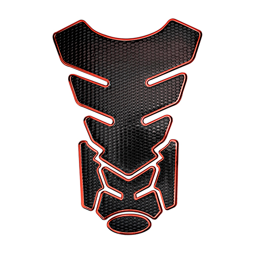 Protector para motocicleta de Tanque de gasolina RJ005 rojo Kinlley