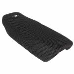 Cubierta de asiento negra universal extra extra grande para motocicletas scooter Kinlley