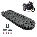 Cadena para motocicleta 428 HPO x 136L reforzada con O - ring profesional Leiruki