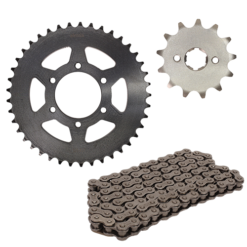 Kit de traccion para motocicleta 250Z grafito 41T 13T 520H X 102 Alessia