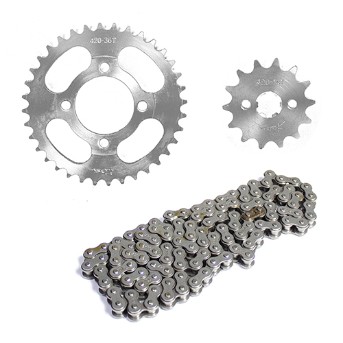 Kit de traccion para motocicleta C90 ECPO 36Dientes 14Dientes 420x112L Kinlley