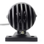 Calavera con base negra universal para motocicleta cafe racer 2029 Kinlley