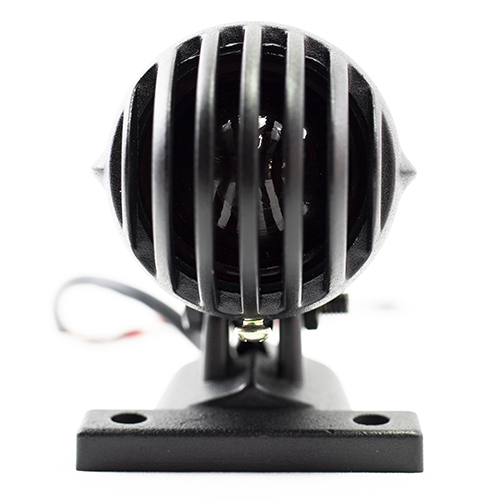 Calavera con base negra universal para motocicleta cafe racer 2029 Kinlley