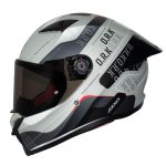 Cascos para motocicleta talla L cerrado Fenix ORK C2 gris matte Axxis