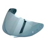 Mica plateada 2W para casco Cracked