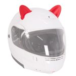 Adorno para casco de motocicleta orejas rojas de gato Kinlley