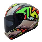 Casco para motociclista talla M cerrado Draken Jolly gris matte Axxis