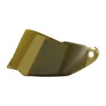 Mica para casco de motociclista hawk color dorado iridium v - 31 Axxis
