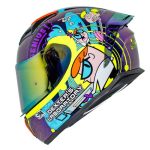 Casco para motociclista talla M SH582 - SP Dexter camaleon Shaft