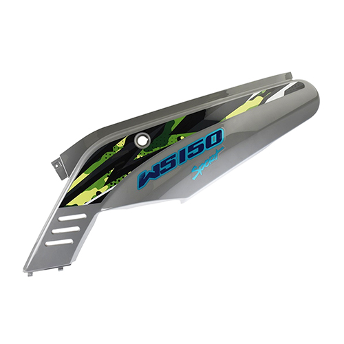 Cubierta trasera izquierda para motocicleta Ws150 Sport Amarillo gris Italika