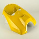 Cubierta frontal motoneta carabe