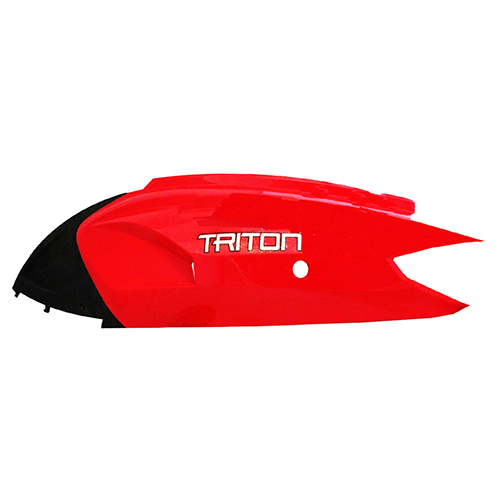 Cubierta lateral Izquierda rojo Triton