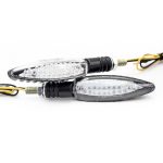 Direccionales para motocicleta negro universales 1011 Kinlley