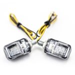 Direccionales para motocicleta negro universales 1021 Kinlley