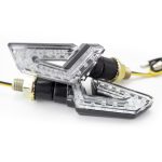 Direccionales para motocicleta negro universales 1031 Kinlley