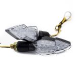 Direccionales para motocicleta carbono universales 1042 Kinlley