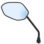 Espejo izquierdo para motocicleta Xtreet 180 10mm Vento