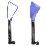 Espejos para motocicleta universales motonetas azul ZX2715 Kinlley
