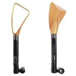 Espejos para motocicleta universales motonetas Oro ZX2715 Kinlley