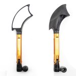 Espejos para motocicleta universales K114 naranja axe 10mm Kinlley