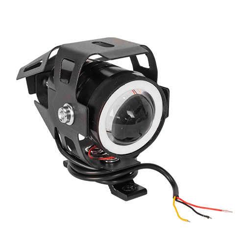 Faro auxiliar universales para motocicleta U7 mini blanco azul Kinlley