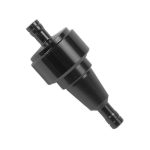 Filtro de gasolina metalico negro universal para motocicleta Kinlley