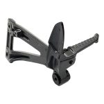 Posapie trasero derecho con base para motocicleta 250z grafito