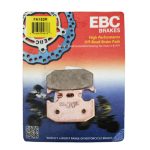 Balatas de freno disco para motocicleta EBC FA152R YAMAHA YZ 250 FZ250 XTZ 250 YZ400 KAWASAKI KLX 250