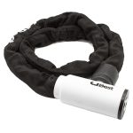 Candado de cadena para bicicleta L:90cm G:8mm S:5 10 No. 8 chain blanco Luma